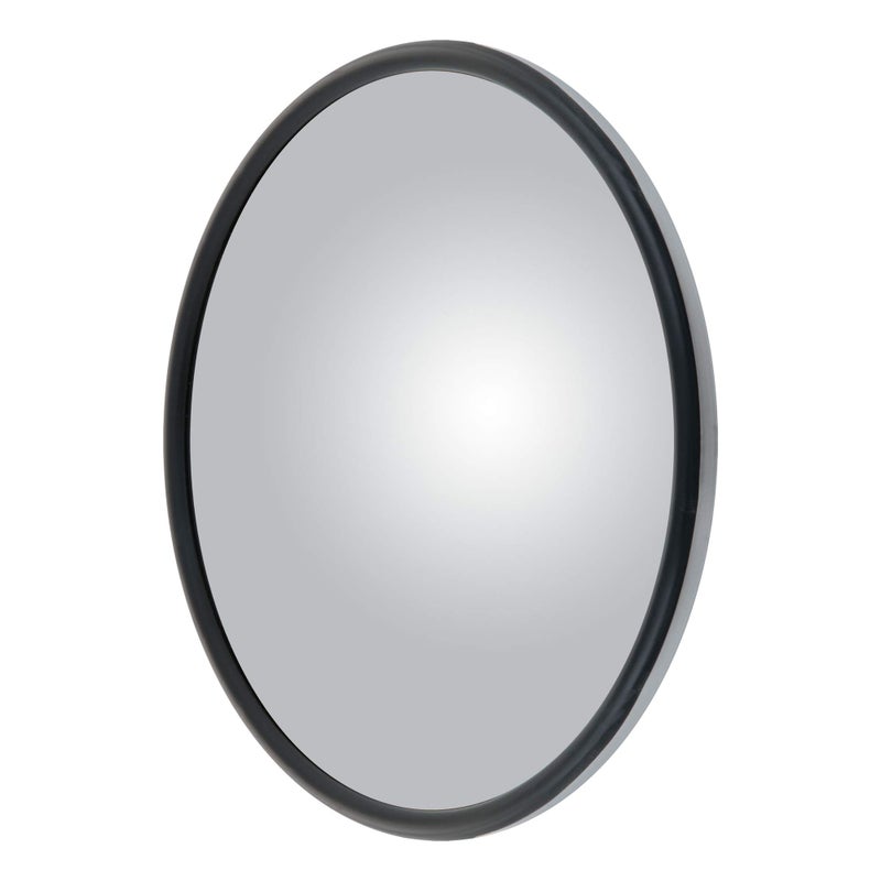 RETRAC 610673 8-Inch Stainless Steel Center-Mount Convex Mirror Head with J-Bracket, Universal Driver or Passenger Side - Image 1