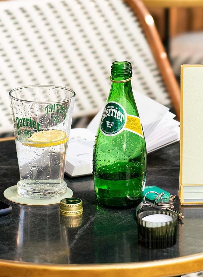 Perrier Sparkling  Water Glass Bottle 330 Ml - Pack of 24 - Image 2