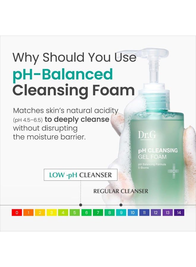 Dr. G pH Cleansing Gel Foam - pH Balancing Formula 5-Biome, 200ml - Image 3