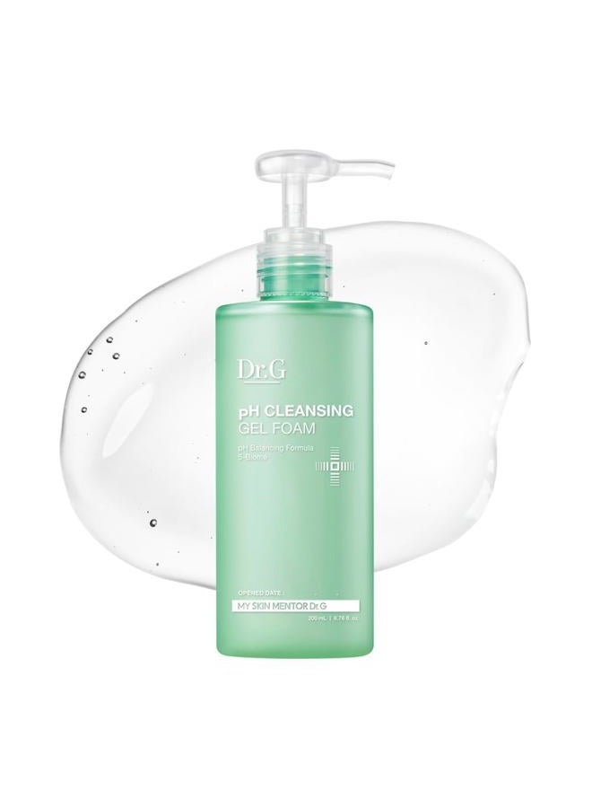 Dr. G pH Cleansing Gel Foam - pH Balancing Formula 5-Biome, 200ml - Image 1