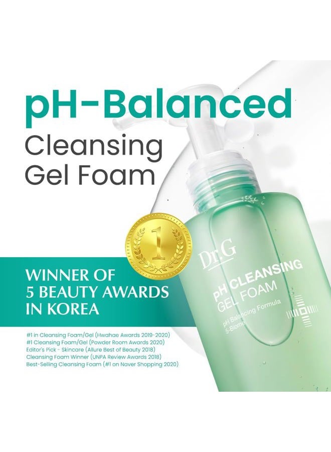 Dr. G pH Cleansing Gel Foam - pH Balancing Formula 5-Biome, 200ml - Image 2