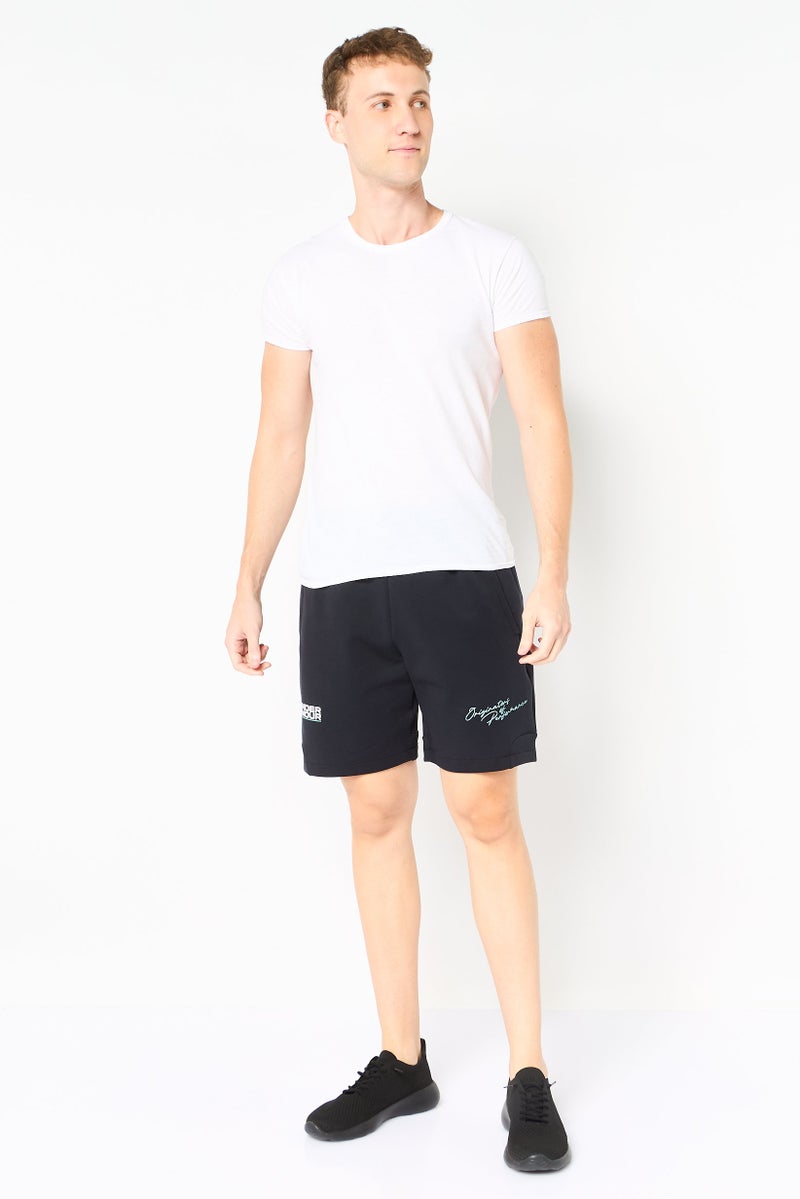 UNDER ARMOUR Men Sportswear Fit Drawstring Outdoor Shorts, Black - Image 3