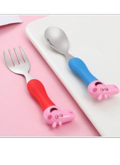 Brain Giggles Brain Giggles Peppa Pig Kids Cutlery 4pc-Set  - Image 3