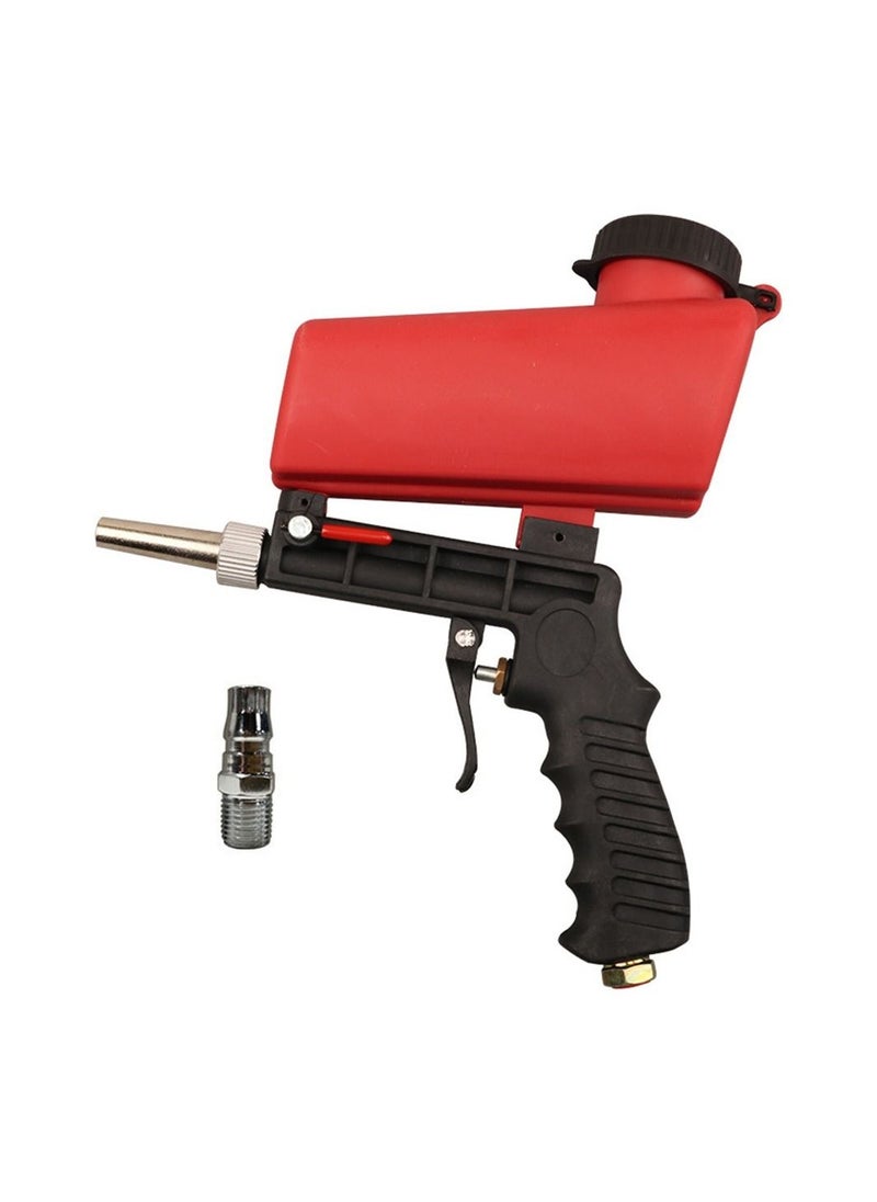 Generic - 90 Psi Portable Sandblaster Spray Gun Sand Removal Red/Black - Image 1