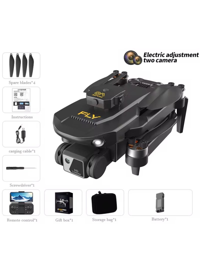 ريبنيو طائرة Z102 الأصلية بدون طيار مزودة بنظام تحديد المواقع العالمي (GPS) وشبكة الجيل الخامس (5G) | طائرة احترافية بكاميرا مزدوجة عالية الدقة 8K مع خاصية تجنب العوائق بزاوية 360 درجة والتصوير الجوي - Image 1