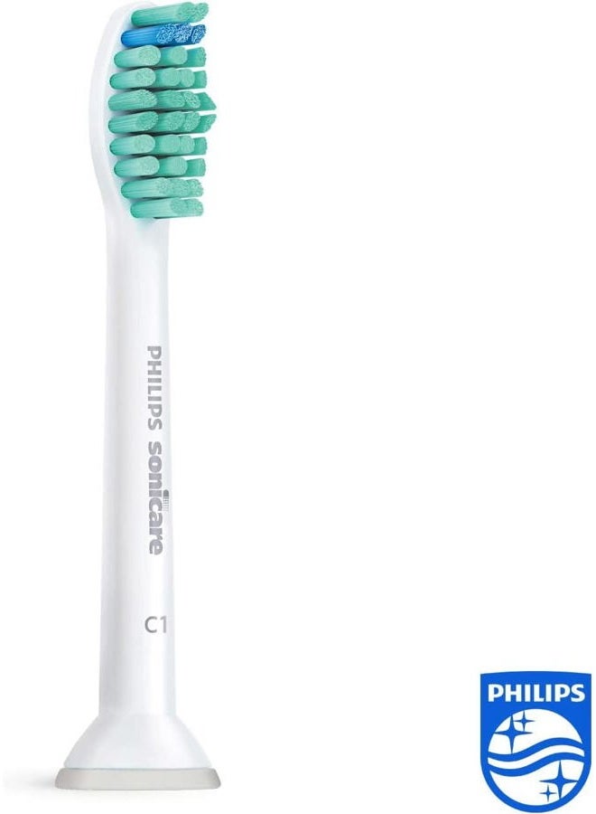 Philips Philips Genuine Sonicare Pro Results Brush Heads, White, Pack of 4 - HX6014/07  - Image 2