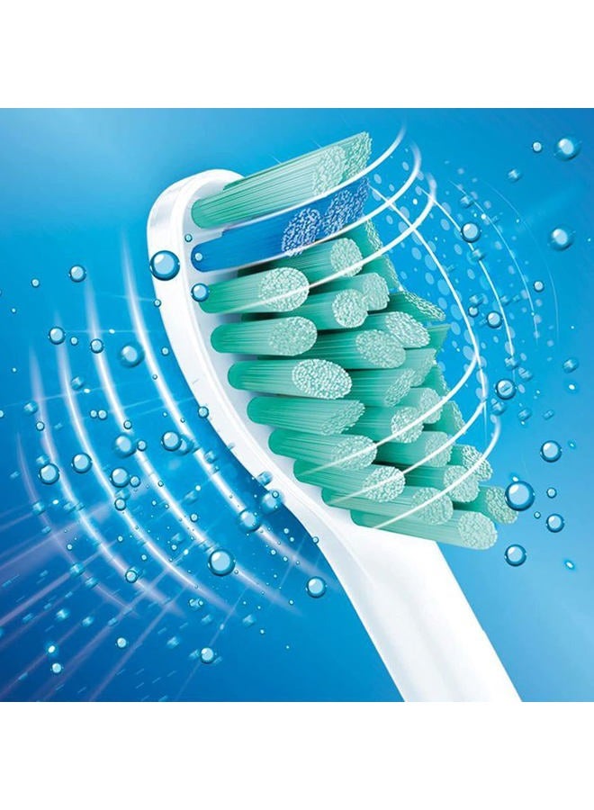 Philips Philips Genuine Sonicare Pro Results Brush Heads, White, Pack of 4 - HX6014/07  - Image 4