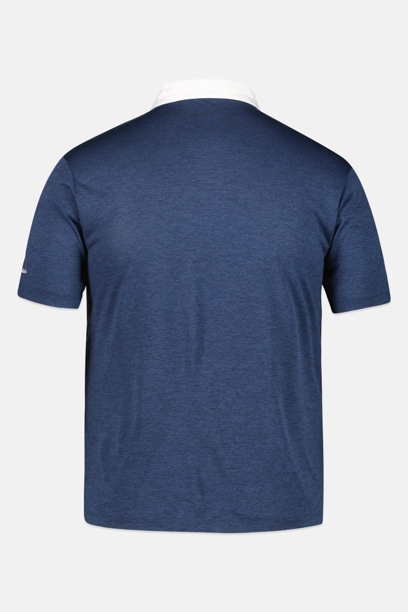 Columbia Men Sportswear Fit Short Sleeve Golf Polo Shirt, Navy - Image 4