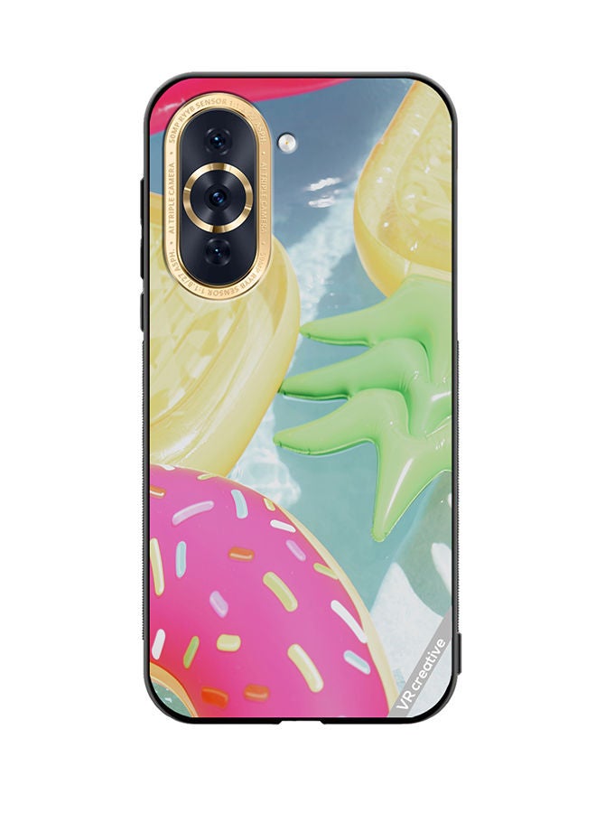 VR CREATIVE Protective Case Cover For Huawei Nova 10 Pool Fun Design Multicolour - Image 1