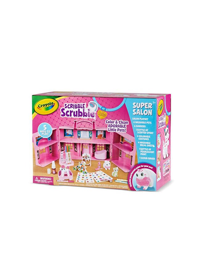 Crayola Scribble Scrubbie Pets  Super Salon - Image 3