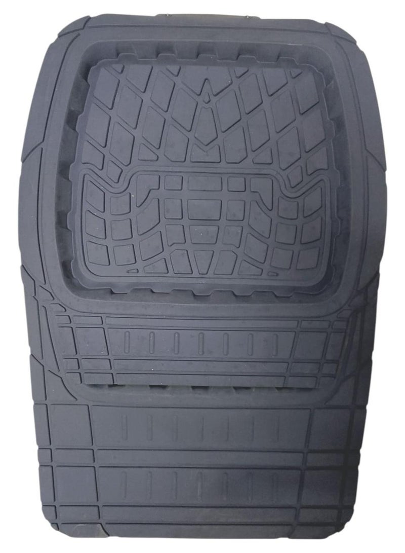 دواسة أرضية السيارة العالمي: حماية قصوى وراحة فائقة  مكونة من 5 قطع تناسب جميع السيارات - Image 1