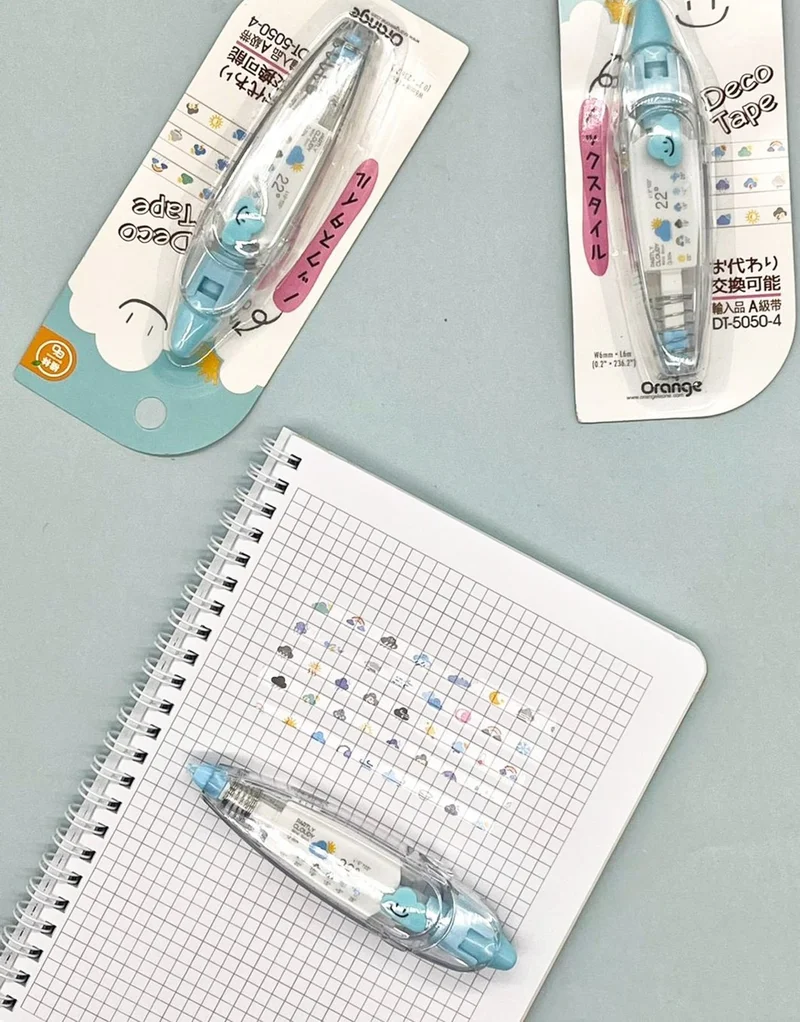Kağıt Gemi Dükkan Paper Ship Shop Cloud Patterned Decoration Tape Tipex Tipex
