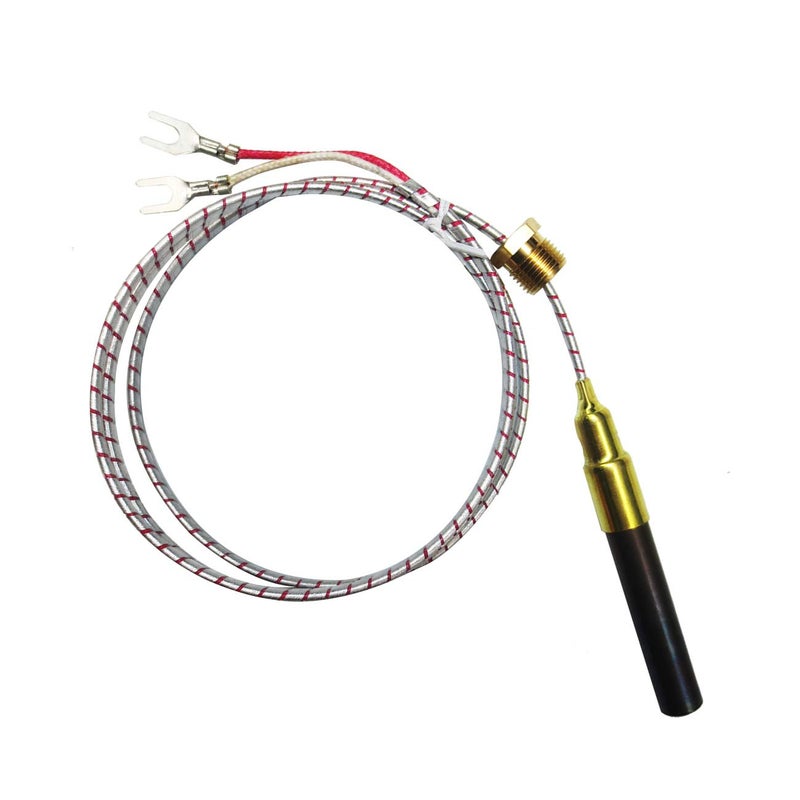 METER STAR 750mv Thermocouple for Heat Glo Heatilator,Fireplace Thermopile Replacement Fireplace&Stove Accessories for Fire Gas Stoves Heat&Glo Gas Stoves Oven Water Heater&Frying Furnace (24", Aluminum) - Image 2