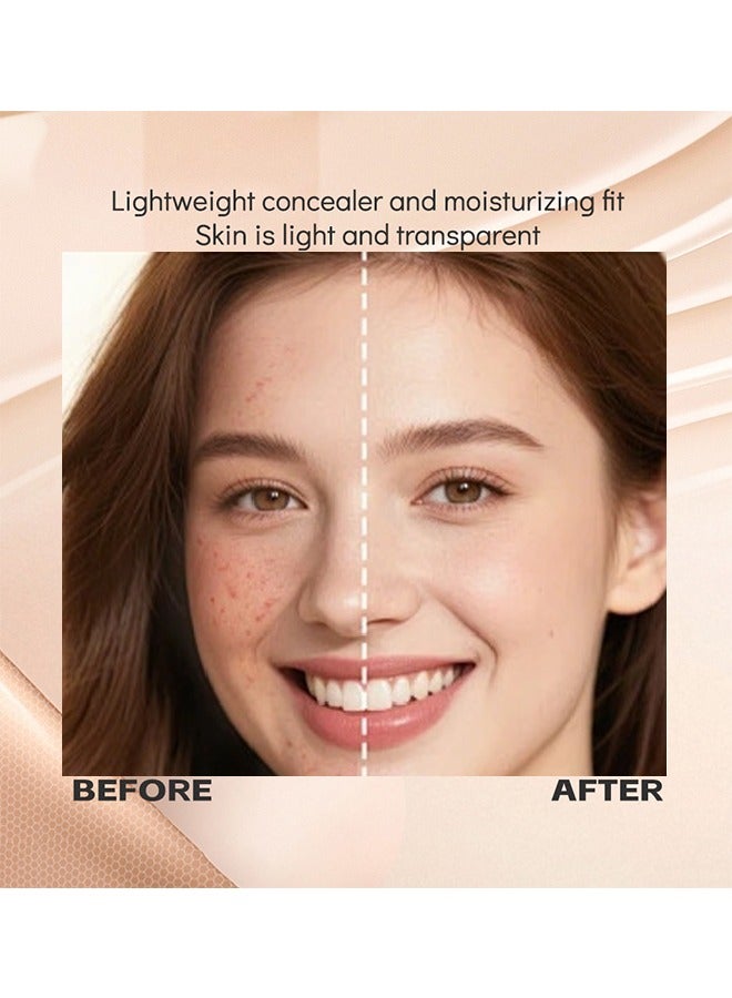 LANGMANNI Liquid Foundation, Waterproof For Oily/Sensitive Skin #02 - Image 4