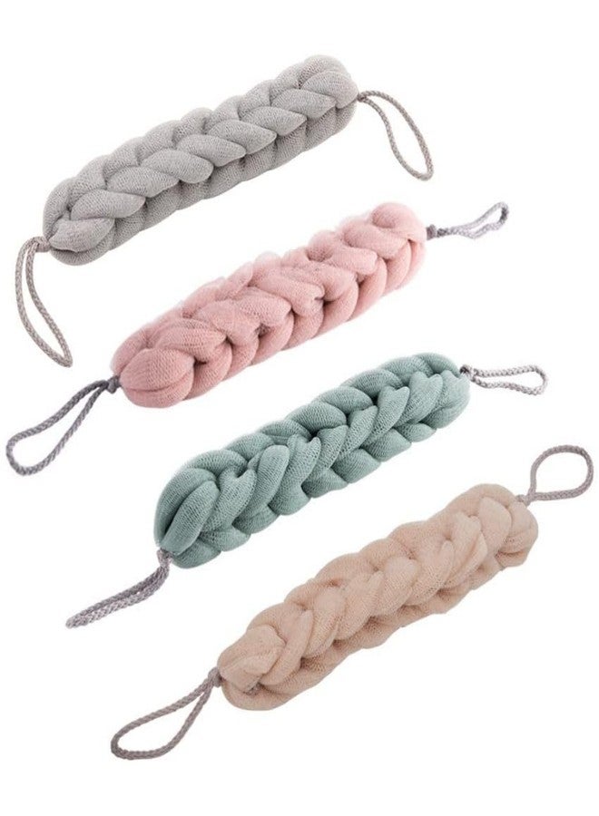 ENHAM Back Scrubber Loofa Sponges Bath Kit Pack of 4 - Image 1