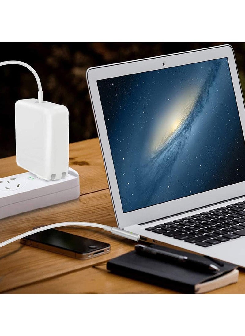 Generic - 85W MagSafe 2 Charger for MacBook - Fast & Safe Charging - White - Image 1