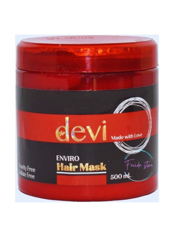 ديفي حمام كريم ديفي  الأوكراني بالكيراتين – زيرو صوديوم لترميم الشعر المتهالك وشديد الجفاف –  500 مل - Image 2