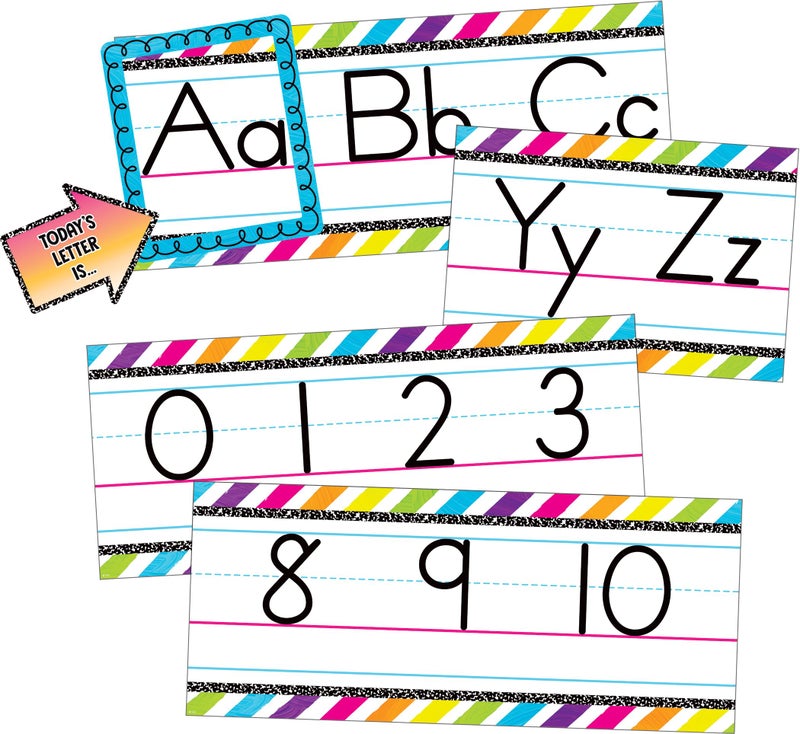 Teacher Created Resources Brights 4Ever Alphabet Line Bulletin Board (TCR6923) - Image 5