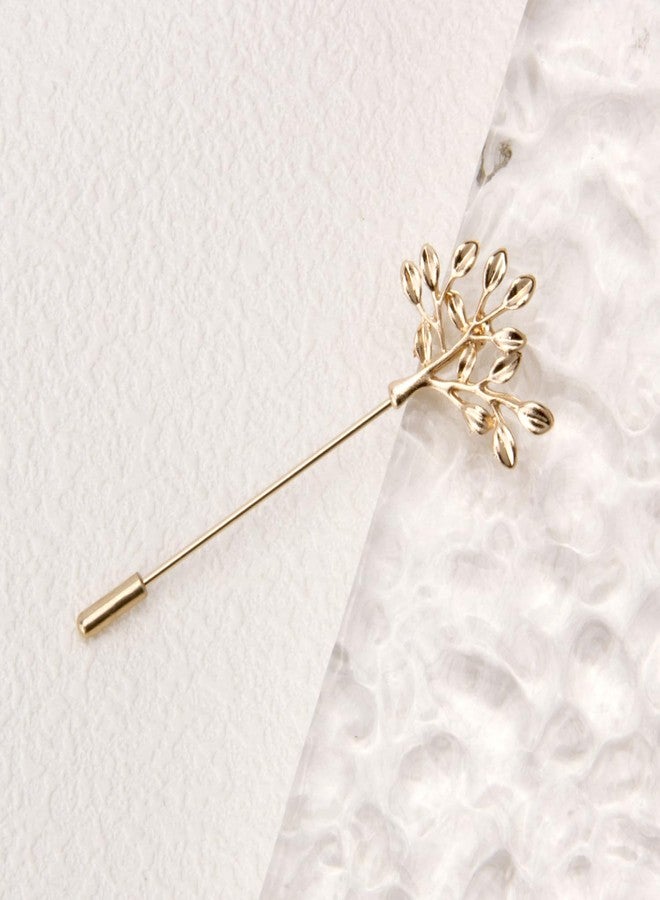 Wynameleri UJOY Lapel Pins Brooch Rose Gold Tree of Life Design - Image 3