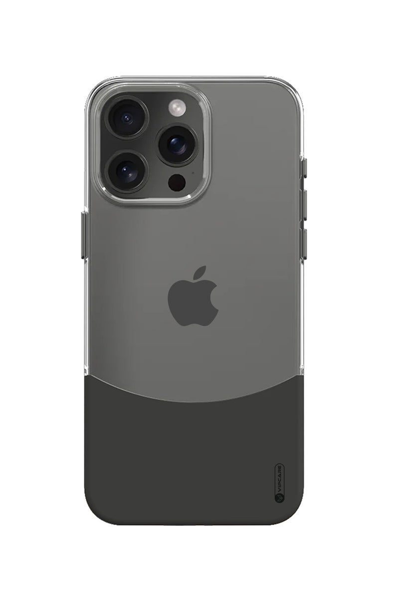 Vipcare iphone 16 pro pc duo case smooth finish iphone 16 phone case anti yellowing protective 16 pro case classic scratch resistant clear iphone case - Image 1