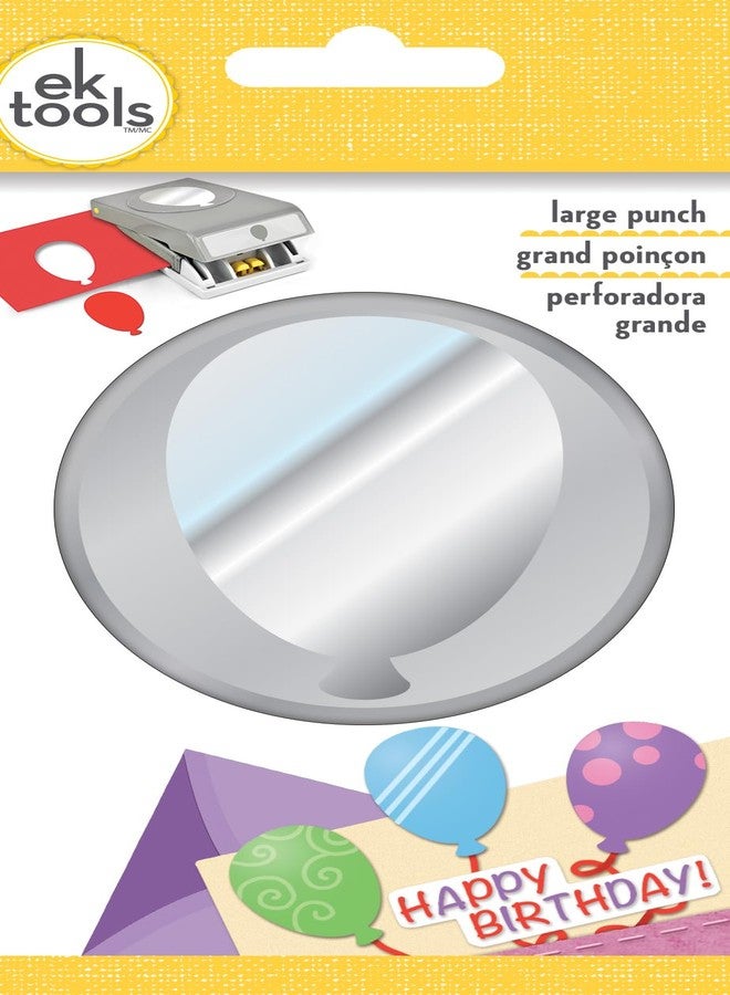 EK Tools EK Success EKS5430323 Ek Punch Lg Balloon, 1.625 x 2.25 inches. - Image 1