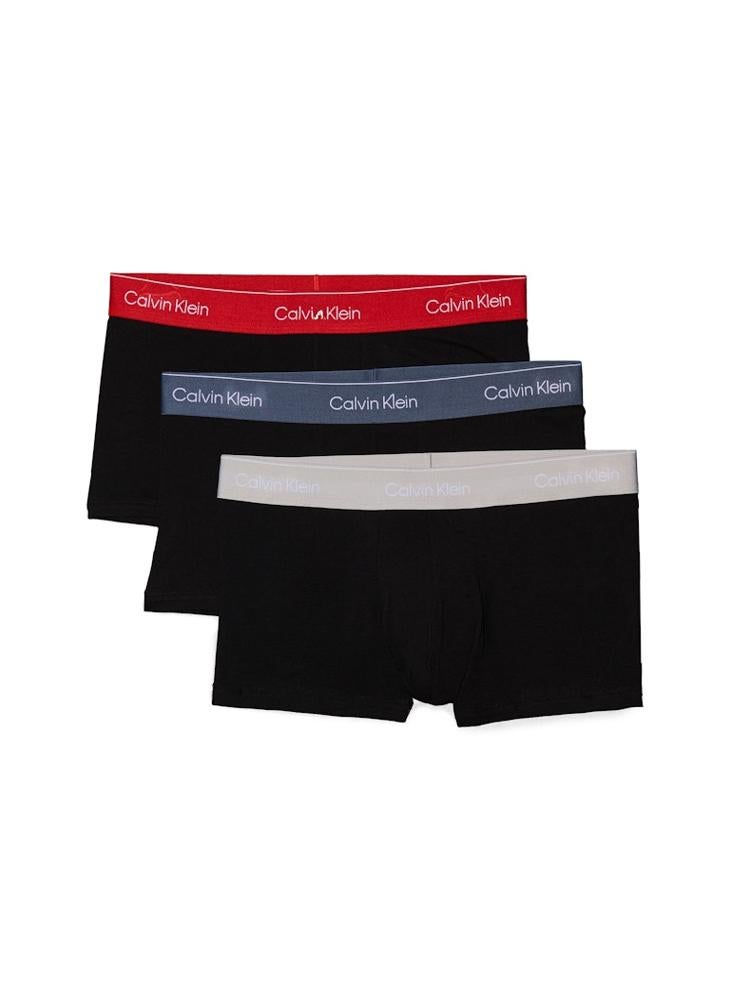 CALVIN KLEIN 3 Pack Of Logo Band Trunks  - Image 1