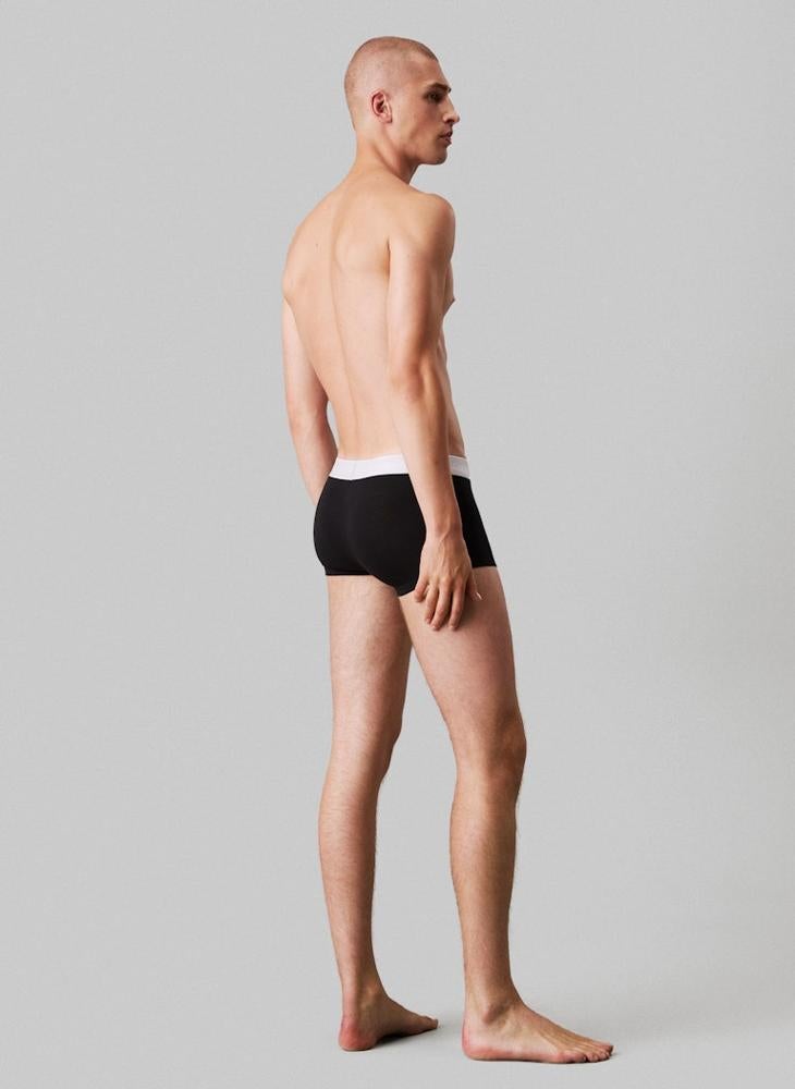 CALVIN KLEIN 3 Pack Of Logo Band Trunks  - Image 3
