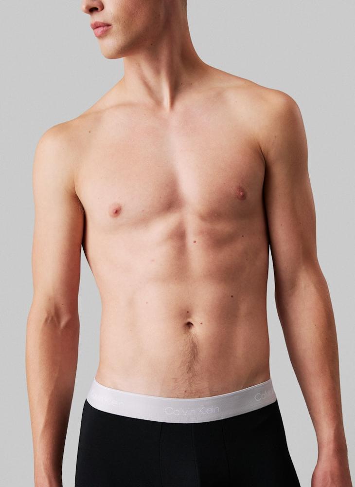 CALVIN KLEIN 3 Pack Of Logo Band Trunks  - Image 4