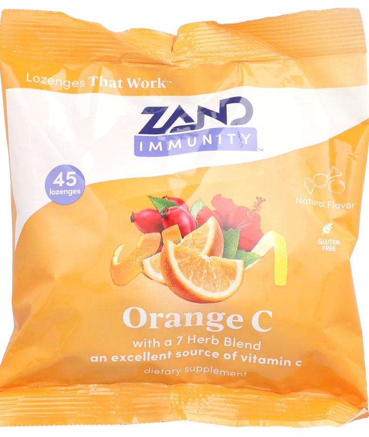 Immunity Orange C Natural 45 Lozenges