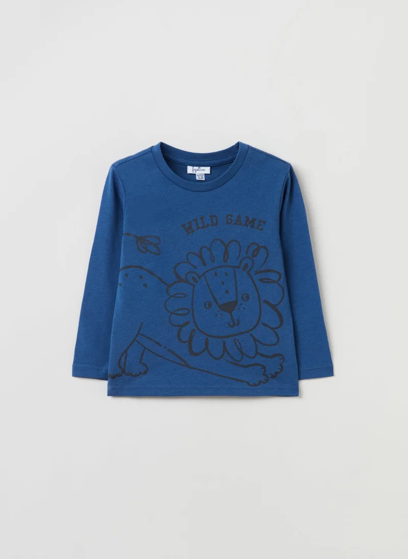 Ovs Long-Sleeved T-Shirt With Print