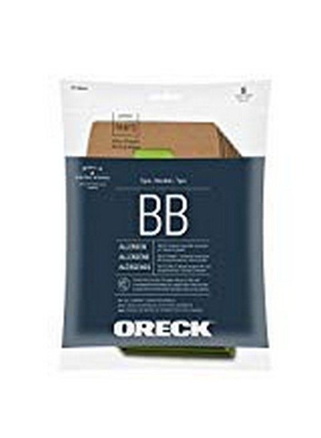 Oreck Genuine Oreck AK1BB8A Vacuum Bag for BB900-DGR Canister Vacuum Cleaner - (green, 8-pack bags + 1 motor filter) Replaces Oreck Part PKBB12DW 