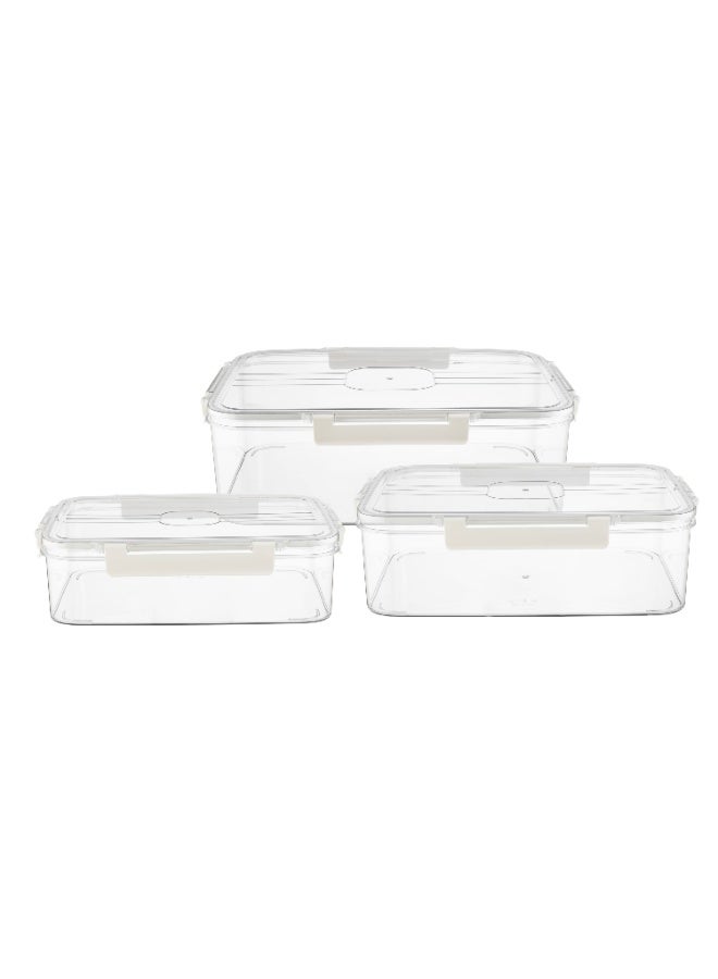 Mirolex Transparent food storage containers in multiple sizes 🧊🍎 Smart organization and longer preservation for every kitchen - Image 3