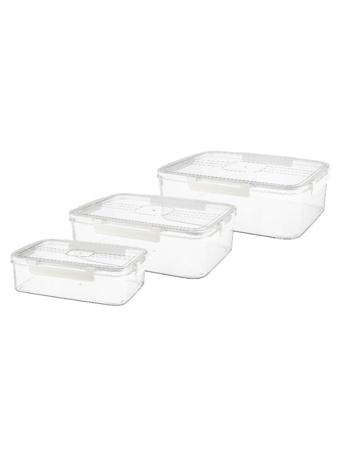 Mirolex Transparent food storage containers in multiple sizes 🧊🍎 Smart organization and longer preservation for every kitchen - Image 5