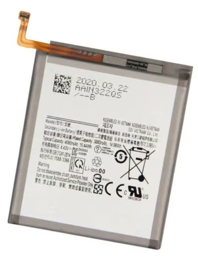 JAJEEK Premium Replacement Internal Battery Compatible with Samsung Galaxy A25 – Long-Lasting High-Capacity Lithium-Ion Power Cell – Fast Charging Support, Stable Performance, Durable Build, Overcharge Protection, Easy Installation, Restore Battery Life - Image 3