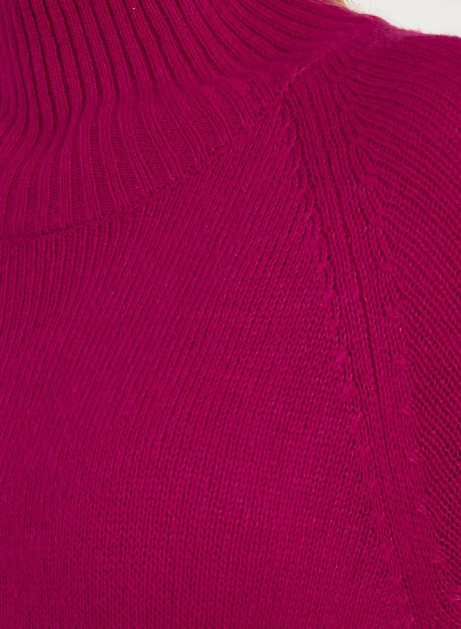 Styli Turtleneck Knit Dress