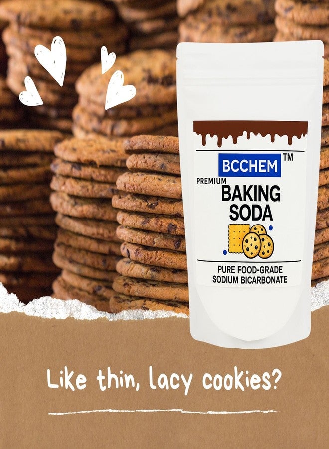 BCCHEM Baking Soda, food grade sodium bicarbonate,for cleaning,cooking,baking,Leavening Agent-250 grams - Image 5