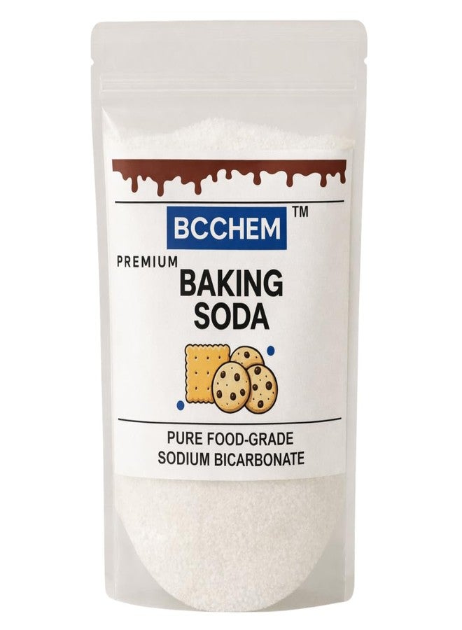BCCHEM Baking Soda, food grade sodium bicarbonate,for cleaning,cooking,baking,Leavening Agent-250 grams - Image 1