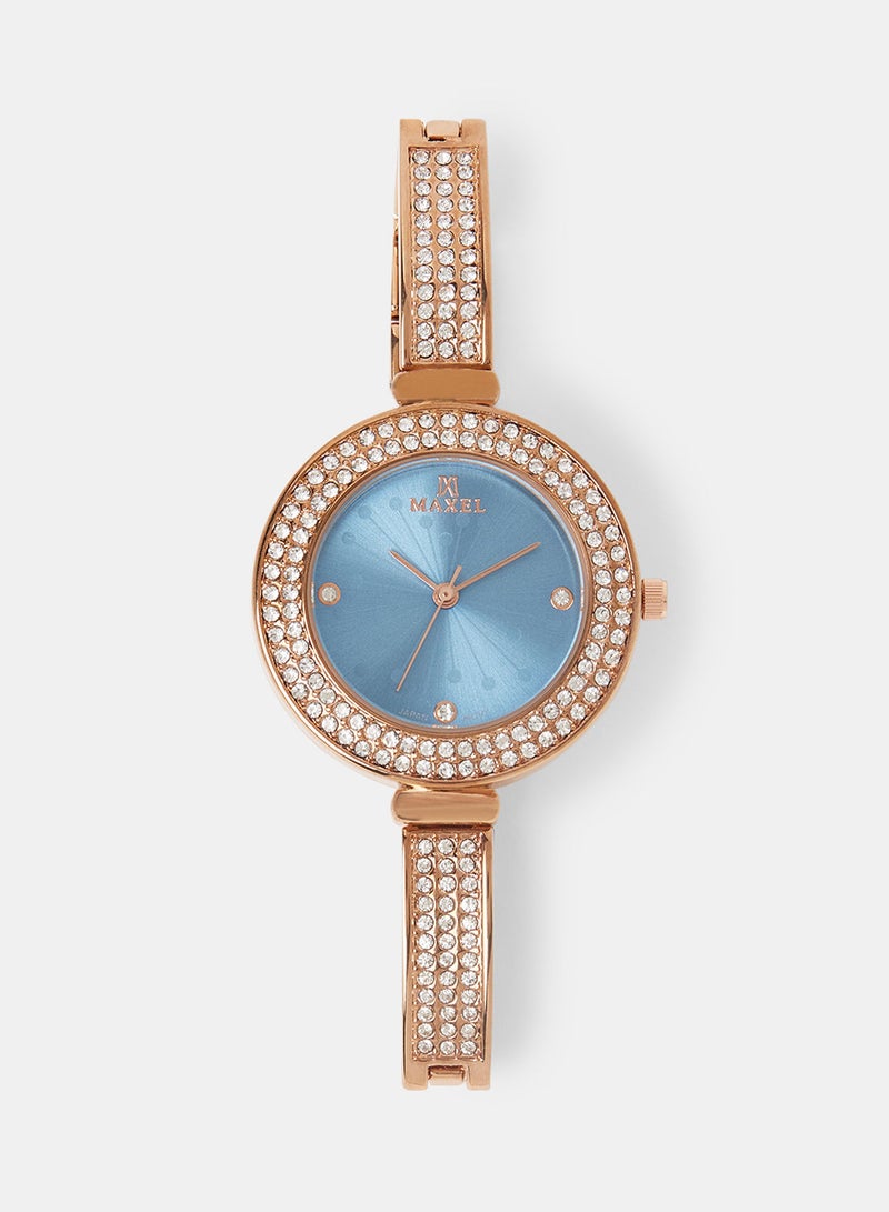 Maxel Women's Unique Design Analog Wrist Watch MX102 - 28mm - Image 1