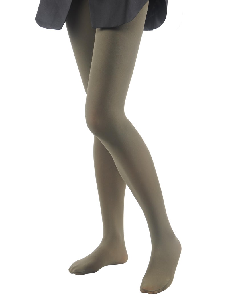 EVERSWE Women's 80 Den Soft Opaque Tights, Women's Tights (Large-X-Large, Olive Green) - Image 1