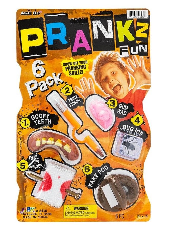 Pranks Kit For Kids Gags Toys (1 Set) 6 Different Cool Stuff Scary Prop Set. Party Favor Bag Toy. Prankz Gaging Fun Pranking Kit April Fools Pranks Stuff Gag Gifts Party Favor Stocker 64161P - pzsku/Z05D909BC4EDBDF0B6A7CZ/45/_/1688712362/1e23845d-d41c-4cd4-a49d-afc813271b95