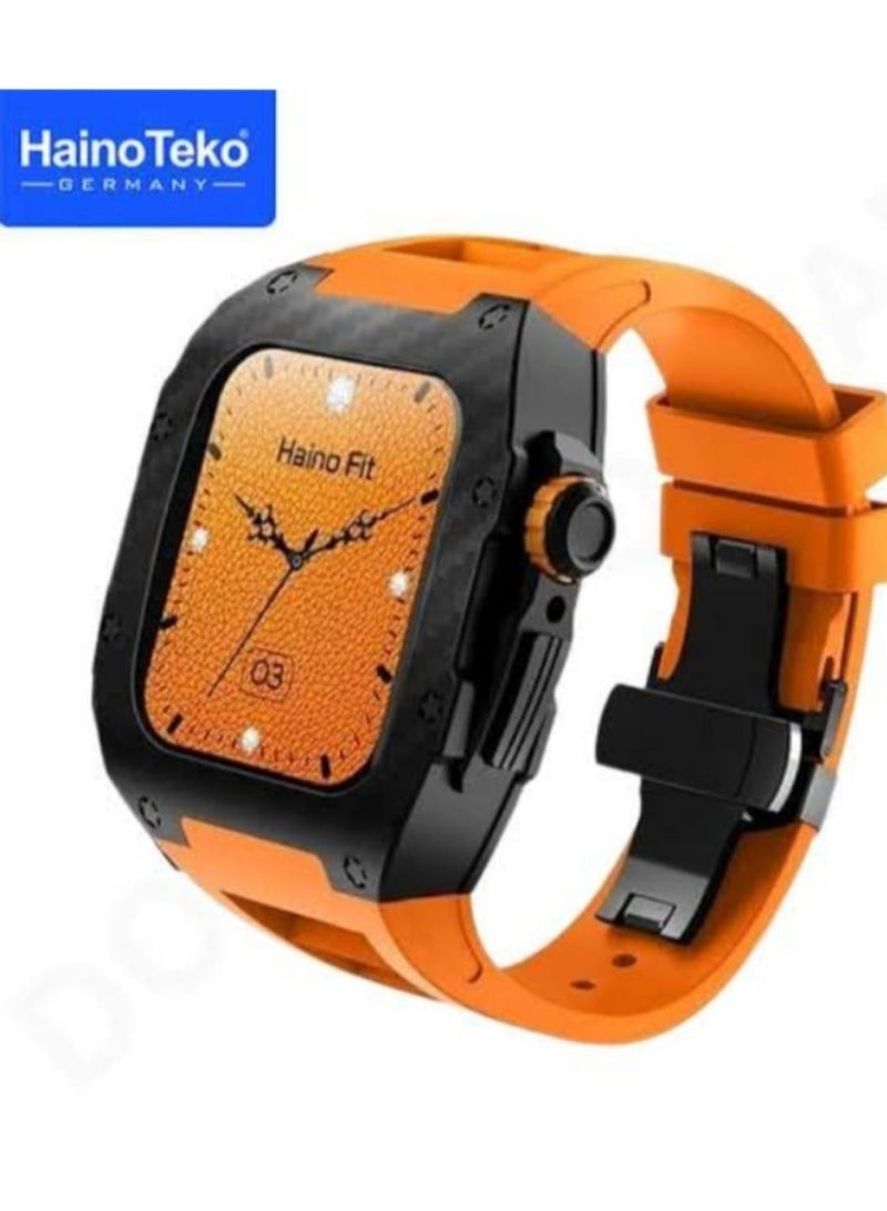 Haino Teko Richard M10 Smart Watch With Wireless Charging and Three Stylish Straps Waterproof Bluetooth Call Richard M10 smartwatch wireless charging smartwatch Bluetooth calling watch long battery life smartwatch Haino Teko smartwatch waterproof smartwatch sports - Image 2