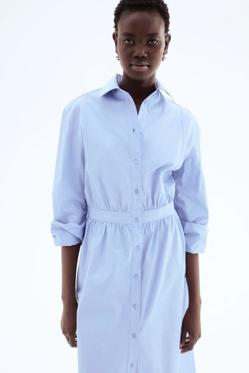 H&M Cotton shirt dress