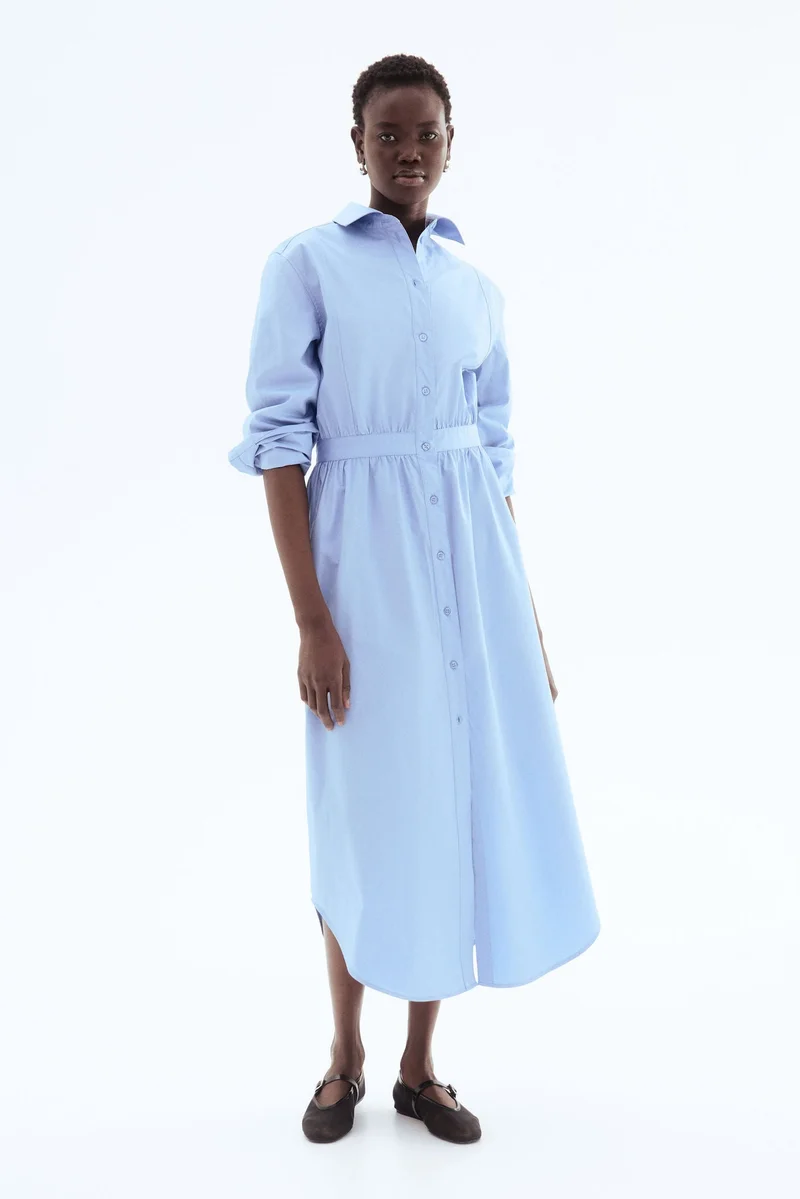 H&M Cotton shirt dress