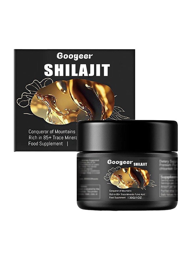 Googeer Pure Himalayan Shilajit Resin High Potency Gold Grade for Men & Women for Energy Boost & Immune Support 30g  - Image 1
