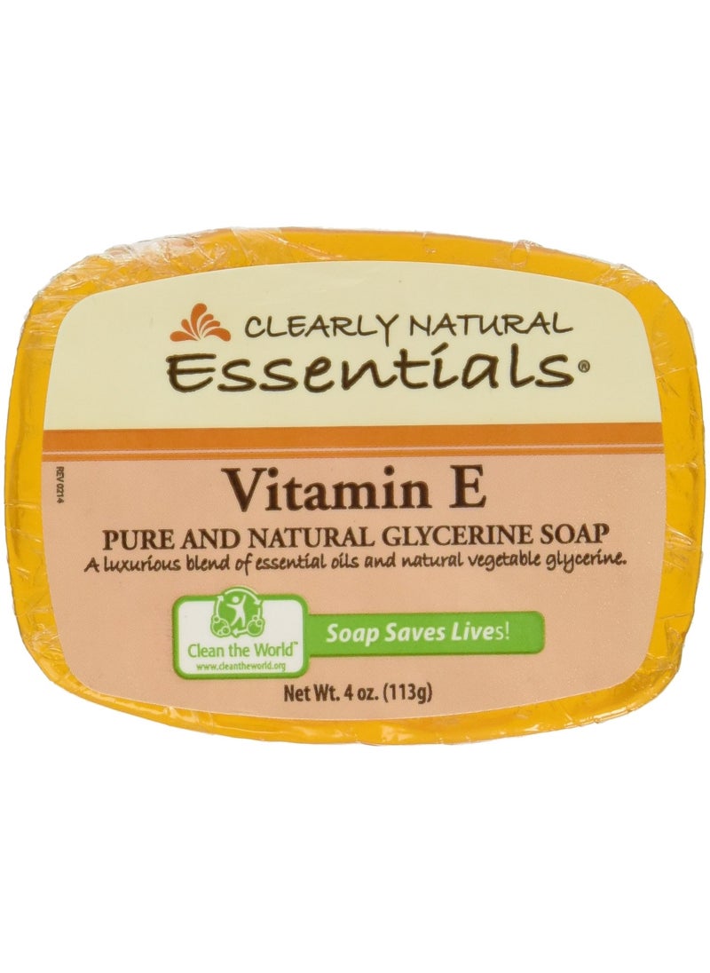 Clearly Natural - CLEARLY NATURAL BAR SOAP,GLYCERINE,VIT E, 4 OZ, 6 pack - Image 1