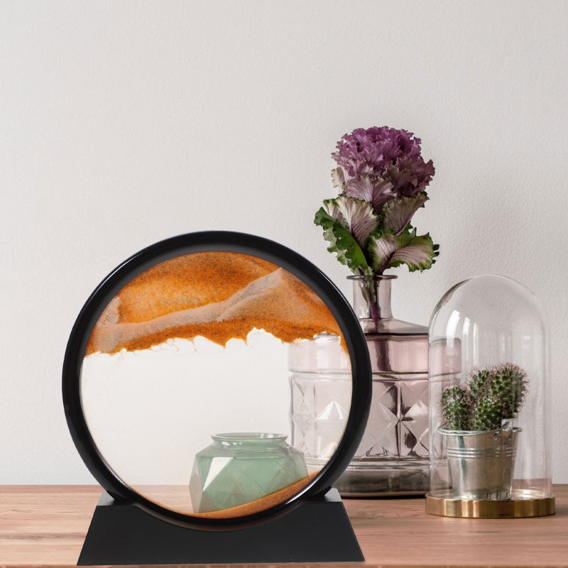 2pcs Landscape Quicksand Painting 3d Sand Art Decor 3d Sand Art - Image 5