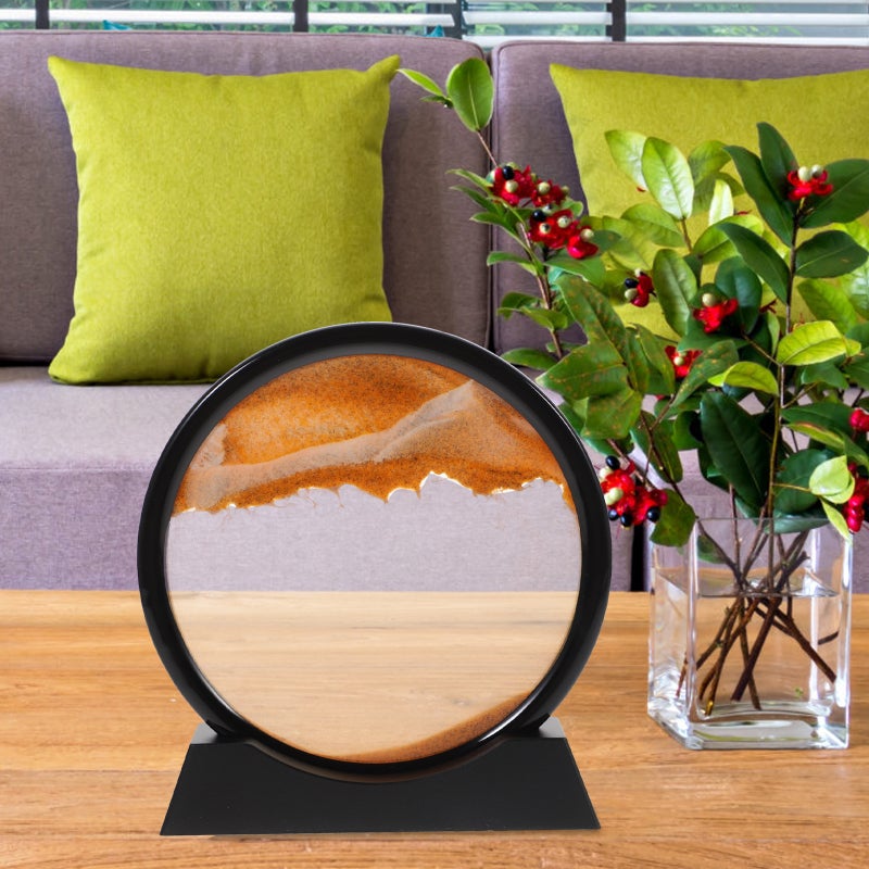 2pcs Landscape Quicksand Painting 3d Sand Art Decor 3d Sand Art - Image 4