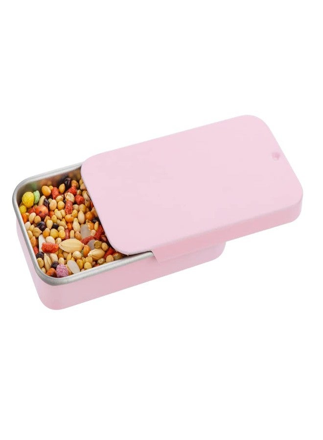 DQITJ 2 Pack Bird Training Food Jar Parrot Handheld Feeder Bird Interactive Educational Toy Feeder Cup (Pink and Green) - Image 4