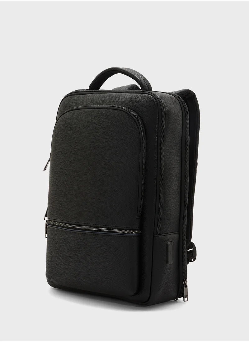 Robert Wood Premium Backpack With Back Support