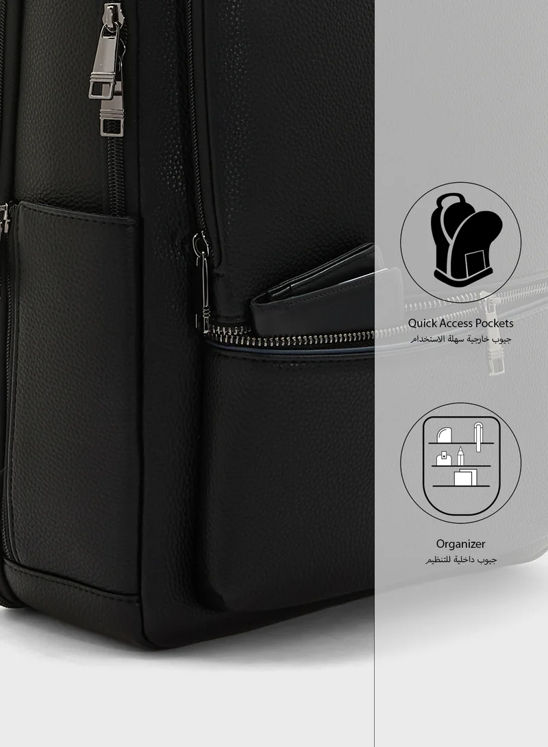 Robert Wood Premium Backpack With Back Support